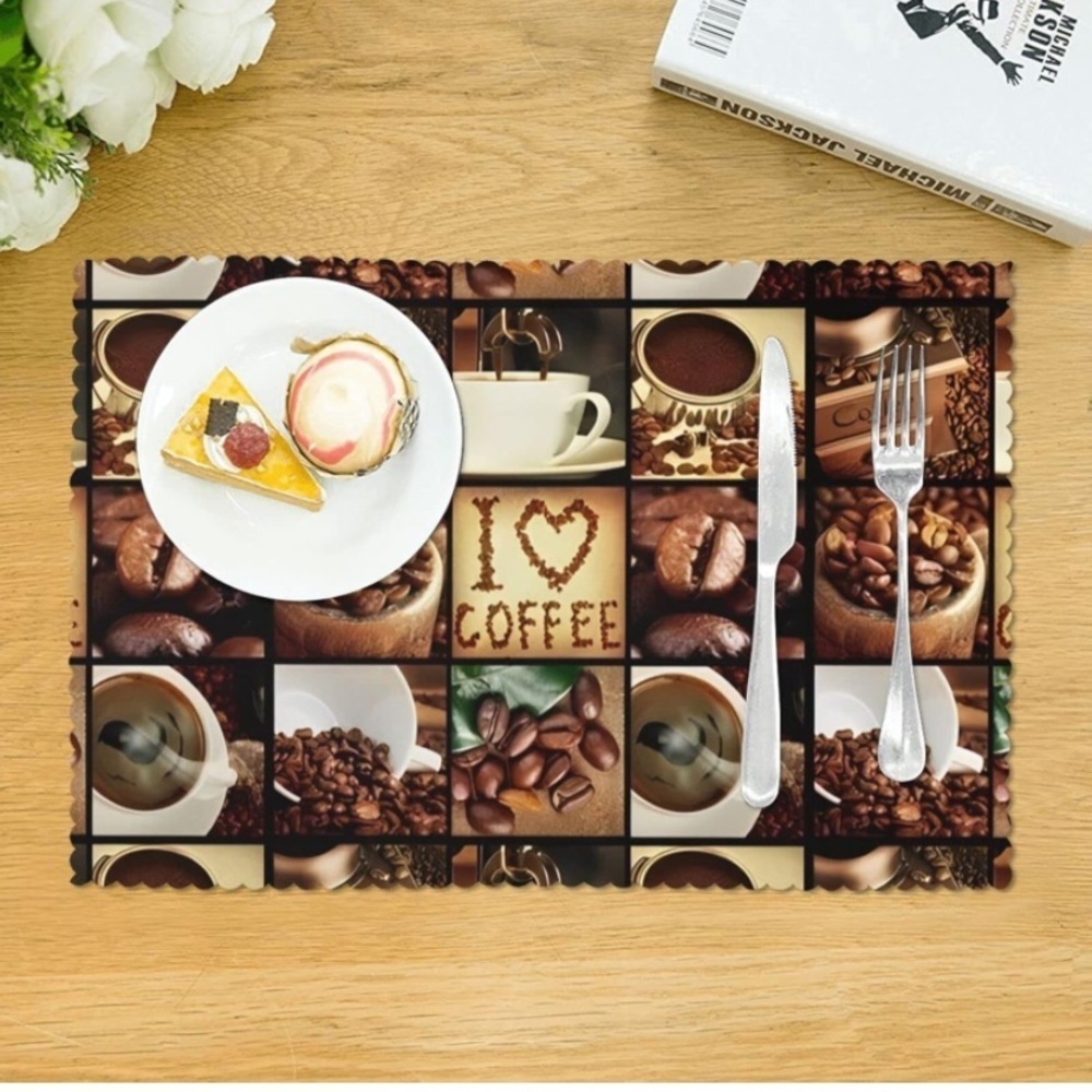 New Coffee Placemats (4 mats)